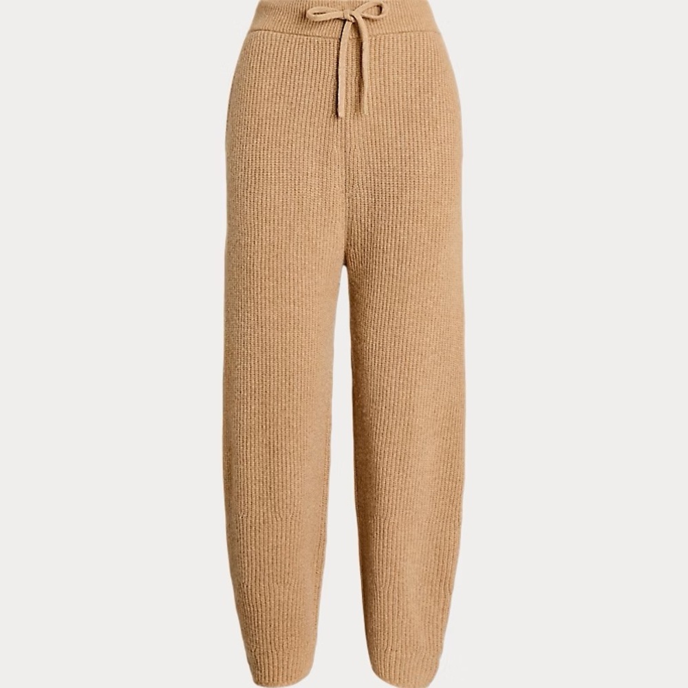 Polo by Ralph Lauren Tan Knit Pants